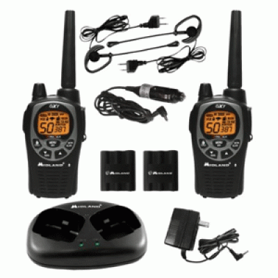 Midland GXT1000VP4 50-Channel GMRS/FRS Radio - Waterproof