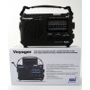 Voyager AM/FM NOAA Weather Dynamo-Solar-AC Cell Charger
