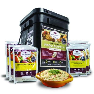 Wise Foods 60 Serving - Entree Only Grab n Go Bucket