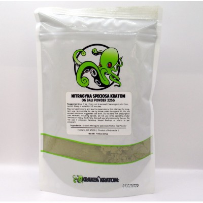 Kraken Kratom - OG Bali - Powder(8oz)