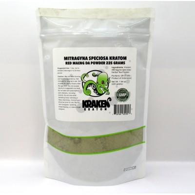 Kraken Kratom - Red Vein Maeng Da - Powder(8oz)