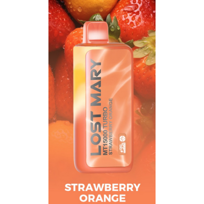 Lost Mary Turbo Thermal MT15000 Strawberry Orange Flavor (15K Puffs)