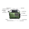 Voyager AM/FM NOAA Weather Dynamo-Solar-AC Cell Charger