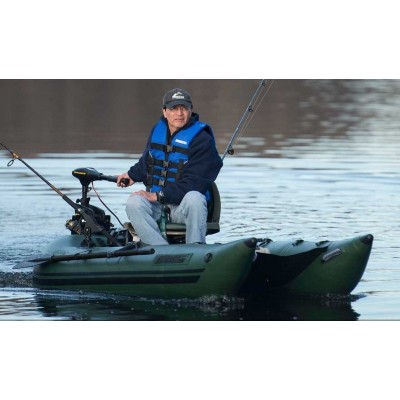 Sea Eagle 285 Deluxe Green Inflatable 9ft Pontoon Boat