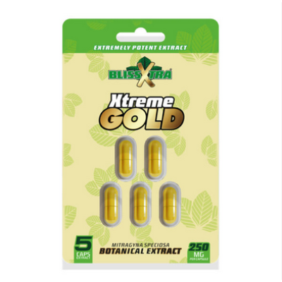 Bliss Xtra Xtreme Gold Extract Caps (5ea)(250mg per Cap)