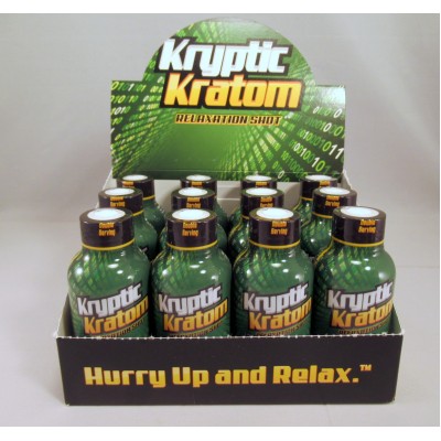 Kryptic Kratom - Relaxation Shot - Double Serving - Hurry Up and Relax(12)