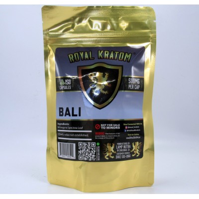 Royal Kratom Bali Premium Capsules 150ea