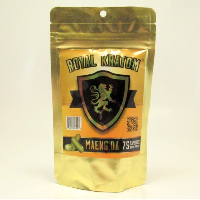 Royal Kratom Premium Maeng Da Capsules (75ea)
