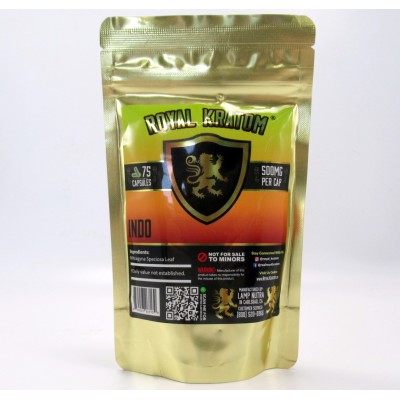 Royal Kratom Premium Indo Capsules (75caps)
