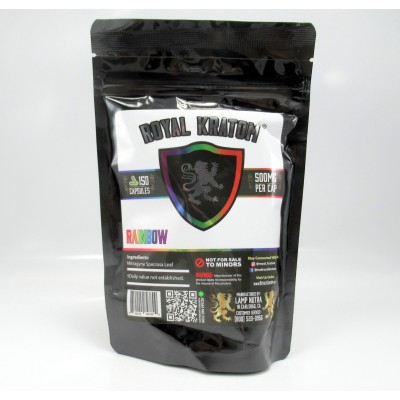 Royal Kratom Rainbow Capsules 150each - Ride the Rainbow
