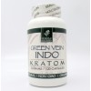 Whole Herbs - Green Vein INDO Kratom Capsules - Natural | Non-GMO | Organic (120ea)