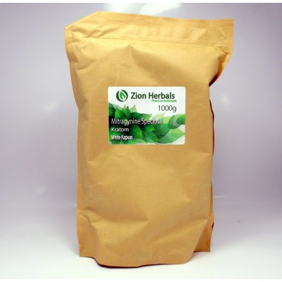 Zion Herbals White Vein Kapuas Kratom Powder 1000gm